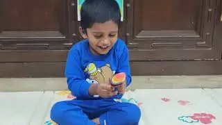 Rainbow 🌈 Popsicle🍦Time With Little 🤩 Rudhvin 🧿