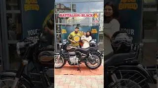 🔥 New Beast Arrived! 🏍️ Royal Enfield Battalion Black Unveiled | Pure Power & Style 💯🇮🇳