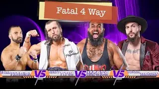 Will Ferrara Vs Rhett Titus Vs Moses Vs Victor Benjamin - Fatal 4 Way (Premier Hybrid Championship)