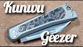 Kunwu Geezer - High End Slipjoint - Das erste &sect;42a konforme Klappmesser von Kunwu Knives - Wahnsinn!