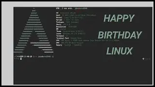 Happy birthday Linux!
