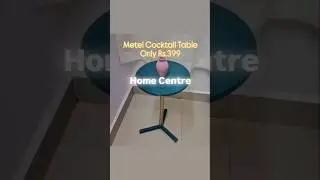 Best Home Centre Finds Under Budget 😱🏡Metel cocktail table for multiple use #homecentre #sidetable