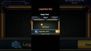 Legendary Box : Shot trick : #youtubeshorts #trickshot #8balltricks #8bphack #fyp #epicshots #you