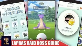 BrandonTan91: Lapras Solo Raid | Lapras Counters| Lapras Raid Boss Guide 💥💥💥| lcu_king_sgk