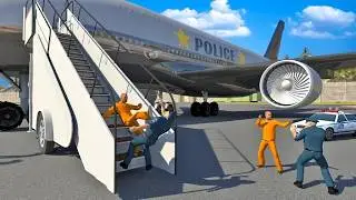 Flight Simulator Prisoner Transport - Unity Source Code | Reskin Project | Hire Game Developers