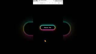 Tubelight button animation using html and Css #shorts