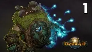 Dawngate #1 - Desecrator, der Grabstein - German Champion Gameplay Commentary | Let's Play Dawngate