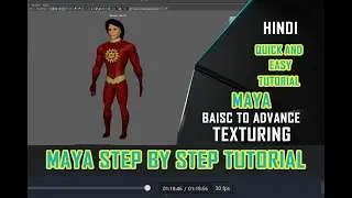 texturing in maya| texturing in maya 2020| how to texture a model in maya| Shaktimaan texturing pt 2