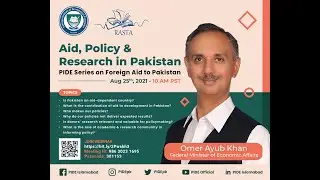Financial Aid, Policy & Research In Pakistan l PIDE Webinar