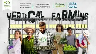 C-DAC Vertical farming Project on Rooftop | A Government Collaboration with @Envirevo | Part 1