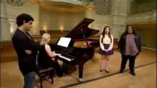 Rolando Villaz&oacute;n masterclass with BGT's Jonathan & Charlotte