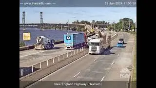 New England Highway, Hexham Bridge | 2024-Jun-12 | Australia