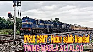 07618 CSMT ⇌ HUZUR SAHIB NANDED | TAPOVAN SPL || Railfaning