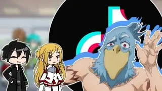 Sword Art Online react to Sunraku as Kirito Cousin ||Shangri la Frontier