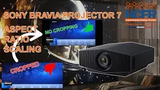 HCFR Sony Bravia Projector 7 Aspect Ratio Scaling