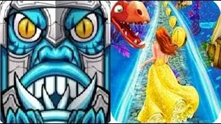 Castle Run Lost Temple vs Princess Run Temple Dragon Escape