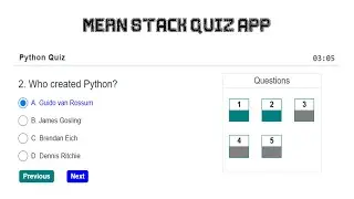 Build a Quiz App Using MERN Stack