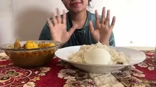 Mukbang eating video