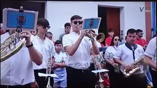 banda municipal de Villalba del Alcor. Diana de la calle cerrillo.