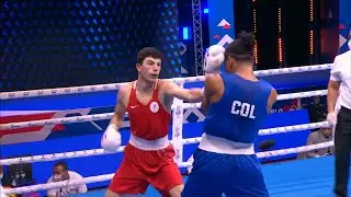 Day 8 (75kg) BIZHAMOV Dzhambulat (RBF) vs  MOTOA CARABALI Diego (COL) | AIBA WCHs 2021