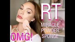 Real Techniques MIRACLE Powder Sponge Review- Makeup Routine Changed Forever!