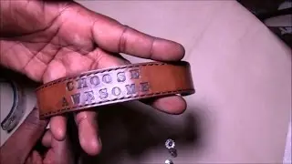 FitBit Flex Custom Leather Bracelet Adjustable Design