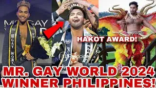 CONGRATS PHILIPPINES! HAKOT AWARD WON MISTER GAY WORLD 2024 1ST RU BENCH ORTIZ