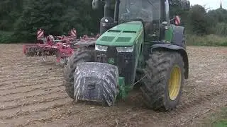 Příprava Půdy 2021 s John Deere 8370R + Horsch Terrano 4 MT
