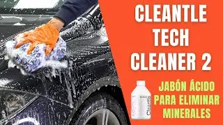 🚗 JAB&Oacute;N DE LAVADO DE COCHES &Aacute;CIDO Cleantle Tech Cleaner 2
