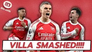 STATEMENT MADE! Arsenal SMASH Villa | Awesome Odegaard | Emery's tantrum | Player ratings