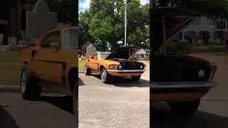 Classic 69 Boss 302 Mustang #racing #carshow #car #shorts