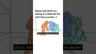 Genshin impact Kaeya and Venti pretend to be a couple (fan animatic)