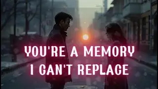 YOU'RE A MEMORY I CAN'T REPLACE. Broken Hearts Still Love – Deep Sad Romantic Song #sad #songlyrics
