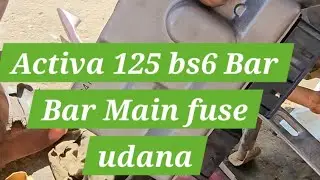 Activa 125 bs6 Bar Bar Main fuse udana ecu. Problem