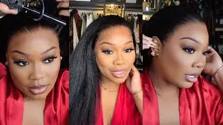 My Real Hair? Super Natural Kinky Straight Wig & Ponytail ft. Beauty Forever Hair