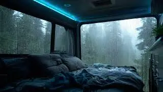 The Car Became Home Tonight | Rain on Glass, Piano in the Dark 🎹🌧️
