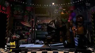 Playing Fnaf Ultimate Custom Night for the First time!