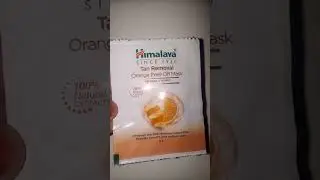 Himalaya /tan removal #orange peel -off mask rs-10 #shortvideo 👍