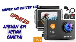 APEMAN Waterproof Sports Action Camera 4K  A79 NEW