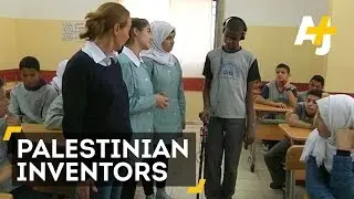 Palestinian Girls Invent A Smart Cane For The Blind