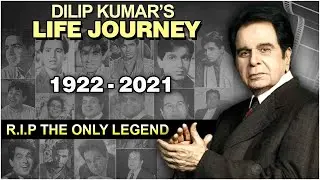 Dilip Kumar Aka Yusuf Khan LIFE STORY | Movies, Marriage, Family, Saira Banu