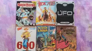 RECUPERI AL MERCATINO: Zagor,  Tex, Martin Mystere e Cofanetto UFO.
