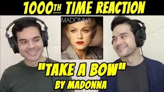Take a Bow - Madonna | TWINS REACTION to 1000th time listen!