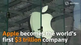 Apple becomes the world's first $3 trillion company