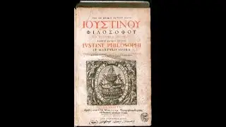 PATROLOGIA E MATROLOGIA: 14. Apologisti. Giustino martire