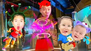 Changcady dẫn em Táo tới xứ sở Avatar tìm thấy quả cầu phép thuật