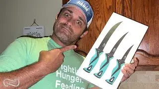 FILET KNIFE SET UNBOXING!!! DANCO FILET KNIFE SET