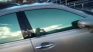 Lexus window tint color change! depending on sun*3 different colors so far maybe 4!