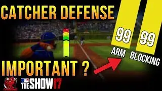 MLB The Show 17 | How important is catcher defense?