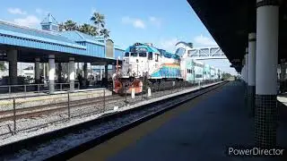 Loud first gen K5la horns with Tri-Rail trains!